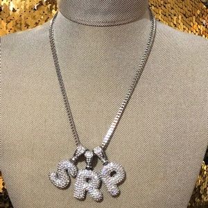 initial chains Silver & Gold